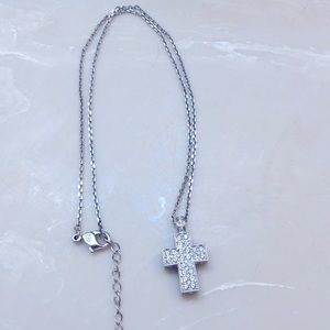SWAROVSKI crystal cross necklace